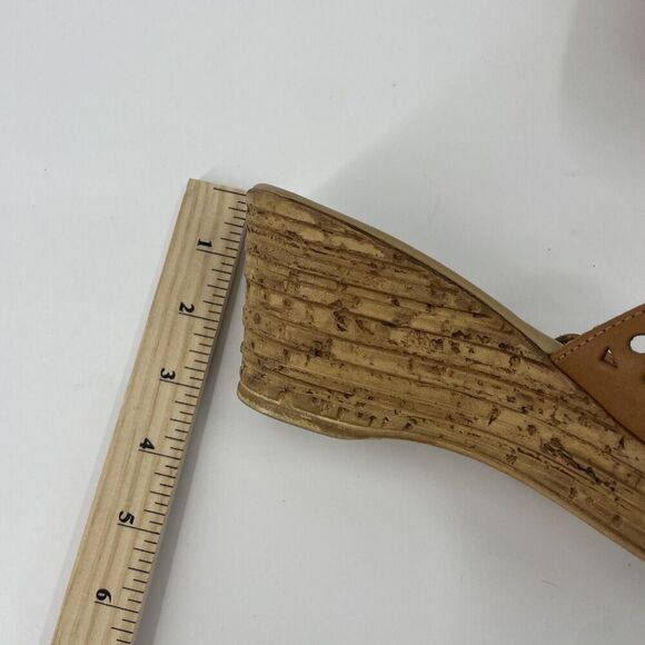 Spring Step Brown Perforated Wedges - Picture 6 of 10